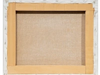 Benoît van innis (1960-2024), 'man op canapé', 2002, oil on canvas 46 x 55 cm. (18.10 x 21.64 in.) - afbeelding 3 van  6