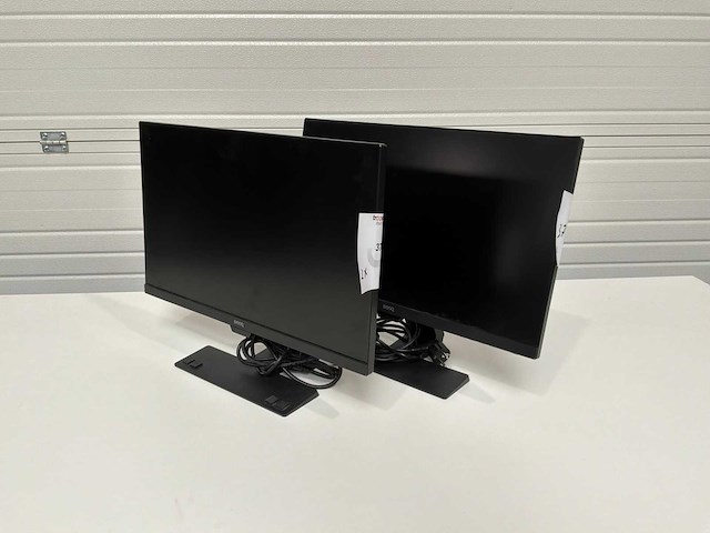 Benq gw2480 monitor (2x) - afbeelding 1 van  4