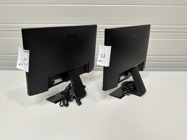 Benq gw2480 monitor (2x) - afbeelding 2 van  4