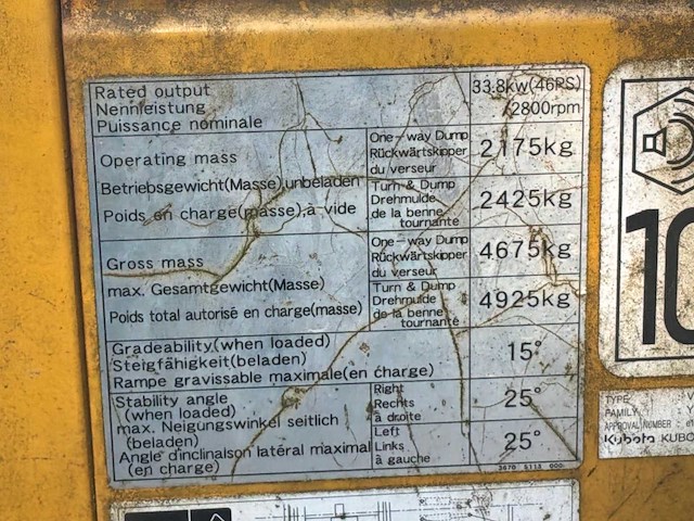 Bens 250r rupdumper - afbeelding 7 van  8
