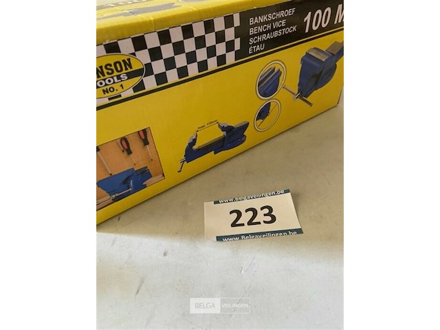 Benson bankschroef 100mm - afbeelding 2 van  3