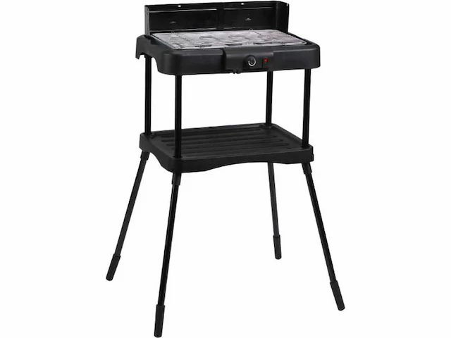 Benson elektrische barbecue grill - 1800-2200w - zwart - afbeelding 2 van  6