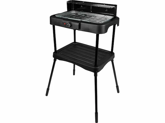 Benson elektrische barbecue grill - 1800-2200w - zwart - afbeelding 5 van  6