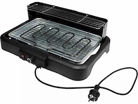 Benson elektrische barbecue grill - 1800-2200w - zwart - afbeelding 1 van  6
