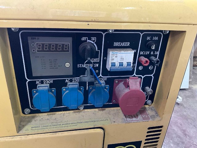 Benson hbb-51 stroomgenerator - afbeelding 7 van  7