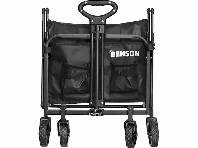 Benson opvouwbare bolderkar - handcart foldable - max. 90kg - zwart - afbeelding 3 van  9