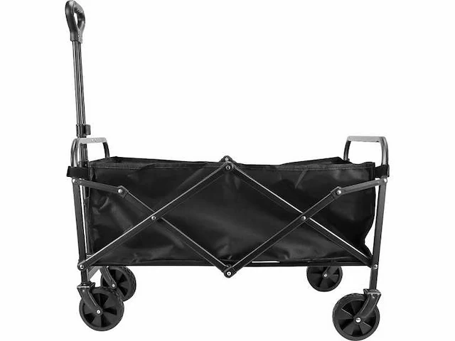 Benson opvouwbare bolderkar - handcart foldable - max. 90kg - zwart - afbeelding 2 van  9