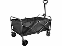 Benson opvouwbare bolderkar - handcart foldable - max. 90kg - zwart - afbeelding 4 van  9