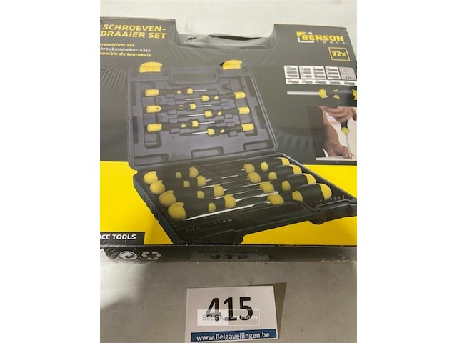 Benson schroevendraaier set 32dlg - afbeelding 2 van  3