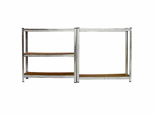 Benson stelling verstelbare planken - 180x90x40 cm - afbeelding 3 van  5