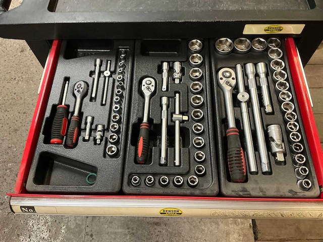 Benson tools gereedschapswagen - afbeelding 5 van  10