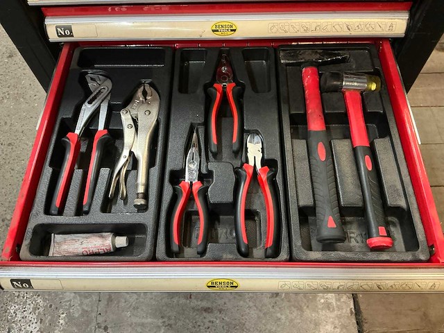 Benson tools gereedschapswagen - afbeelding 7 van  10