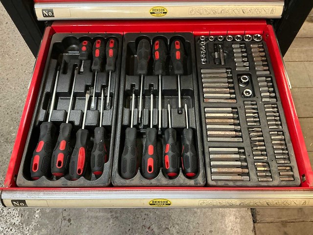 Benson tools gereedschapswagen - afbeelding 8 van  10