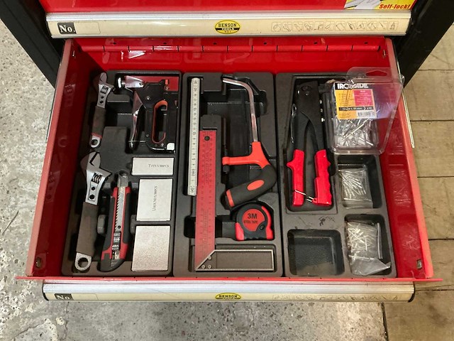 Benson tools gereedschapswagen - afbeelding 10 van  10