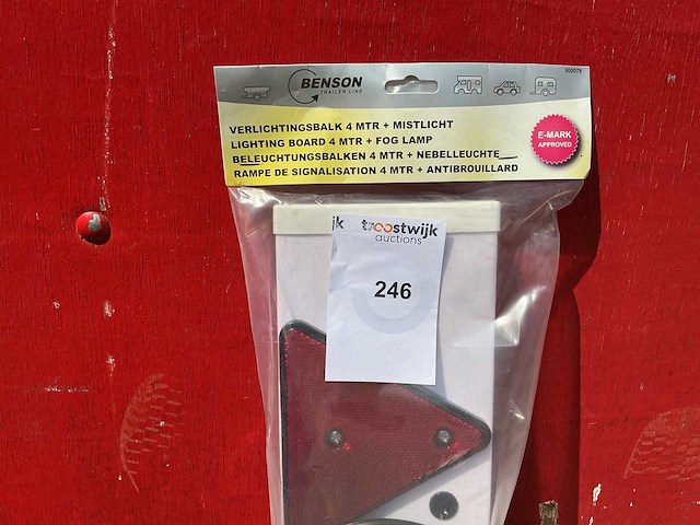 Benson trailer line verlichting balk - afbeelding 2 van  2