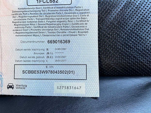 Bentley continental fs - 2007 - afbeelding 52 van  59