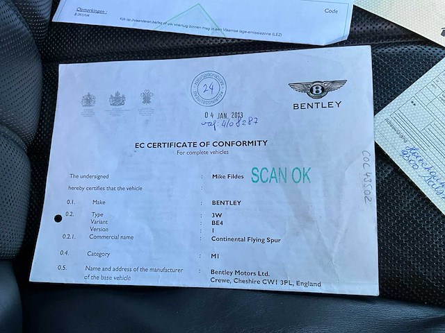 Bentley continental fs - 2007 - afbeelding 55 van  59