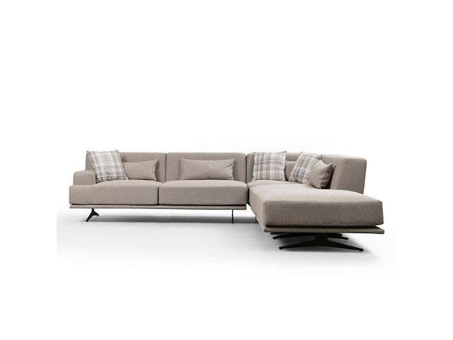Bentley hoekbank | beukenhout / spaanplaat | beige - afbeelding 2 van  8