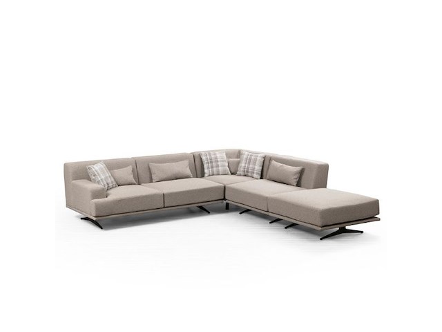 Bentley hoekbank | beukenhout / spaanplaat | beige - afbeelding 4 van  8