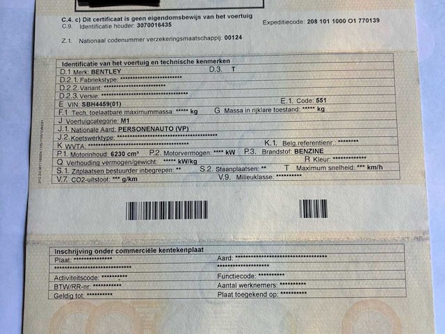 Bentley t1 oldtimer - afbeelding 8 van  16