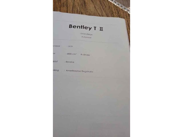 Bentley t2, 1979 - afbeelding 31 van  38