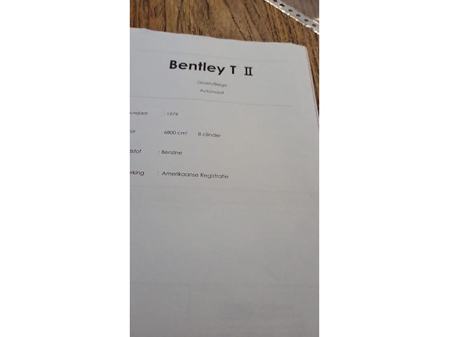 Bentley t2, 1979 - afbeelding 31 van  38