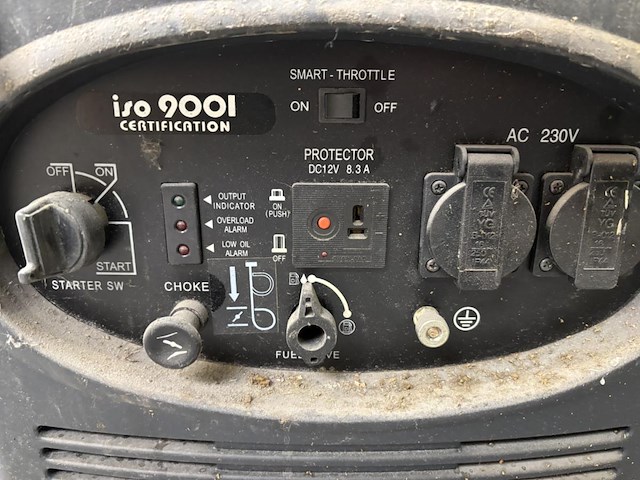 Benzine- invertergenerator kipor - afbeelding 3 van  4