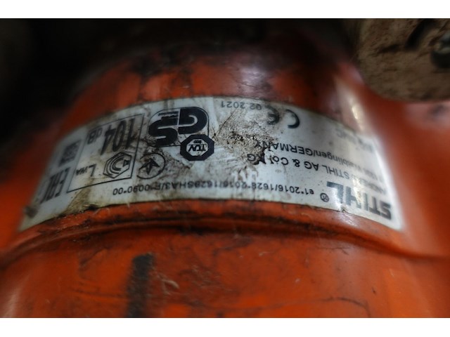 Benzine badblazer stihl - afbeelding 4 van  4