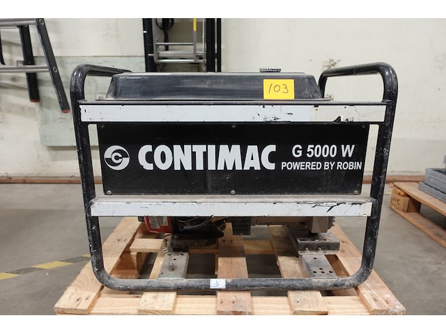 Benzine generator contimac - afbeelding 1 van  10