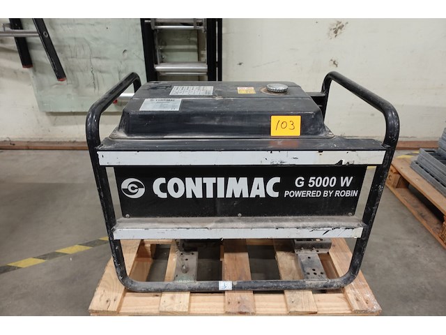 Benzine generator contimac - afbeelding 3 van  10