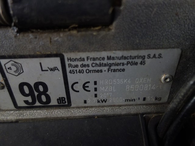 Benzine grasmaaier honda - afbeelding 5 van  5