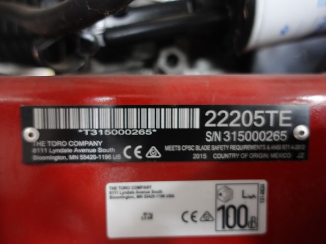 Benzine grasmaaier turfmaster toro - afbeelding 8 van  9