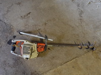 Benzine grondboor stihl - afbeelding 1 van  3