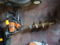 Benzine grondboor stihl