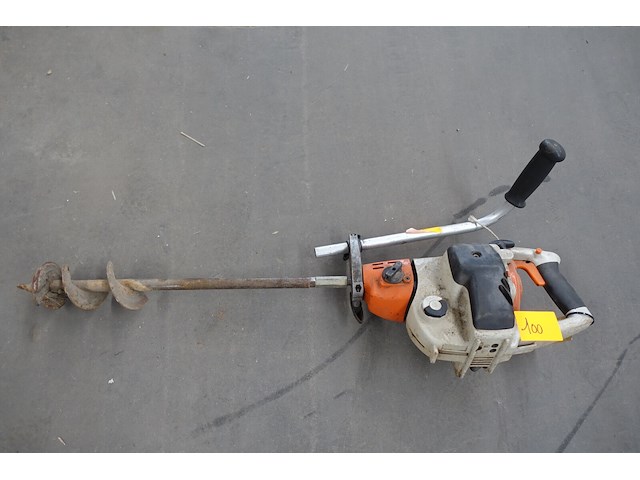 Benzine grondboor stihl - afbeelding 1 van  3