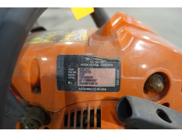 Benzine kettingzaag husqvarn - afbeelding 2 van  2