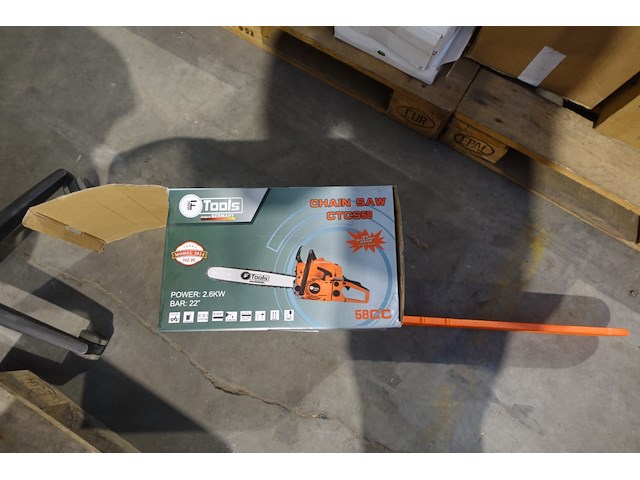 Benzine kettingzaag iftools - afbeelding 2 van  2