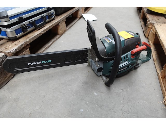 Benzine kettingzaag power plus - afbeelding 3 van  8