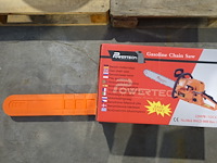 Benzine kettingzaag powertech - afbeelding 1 van  3