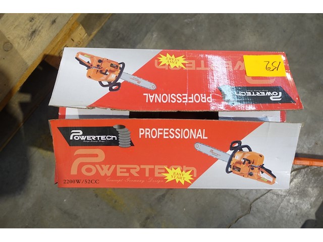 Benzine kettingzaag powertech - afbeelding 3 van  3