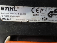 Benzine kettingzaag stihl - afbeelding 5 van  6