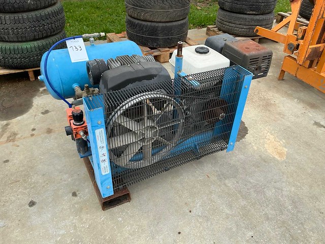 Benzine luchtcompressor - afbeelding 2 van  5