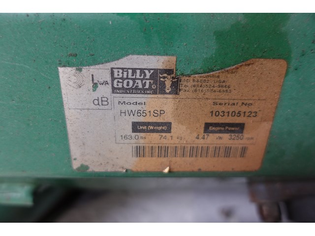 Benzine maaier billy goat - afbeelding 6 van  6