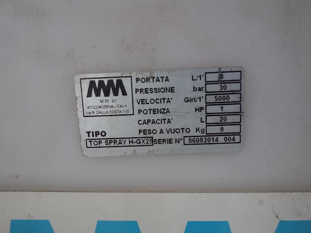 Benzine rugsproeier - afbeelding 3 van  4