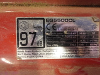 Benzine-stroomgenerator honda - afbeelding 3 van  5