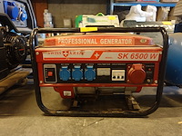 Benzine-stroomgenerator swiss kraft
