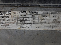 Benzine stroomgroep kubota - afbeelding 2 van  4