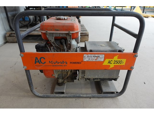 Benzine stroomgroep kubota - afbeelding 4 van  4