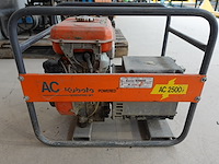 Benzine stroomgroep kubota - afbeelding 4 van  4