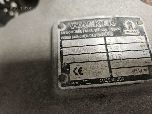 Benzine trilstamper wacker bs52y - afbeelding 6 van  6